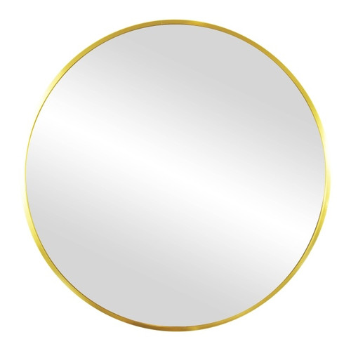 Sepio Round Mirror, 60 cm, golden gloss
