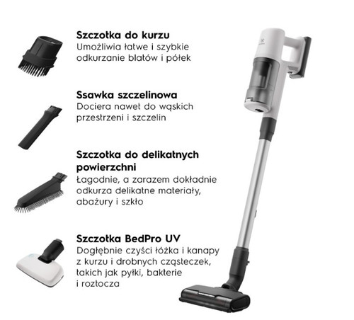 Electrolux Hygienic 600 EP61HB21UV Cordless Stick Vacuum Cleaner