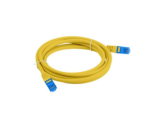 Lanberg Patchcord Cable Cat.6a S/FTP CCA 1.5m, yellow