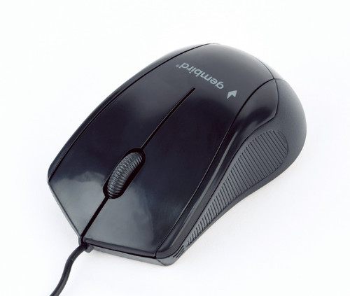 Gembird Optical Wired Mouse, black