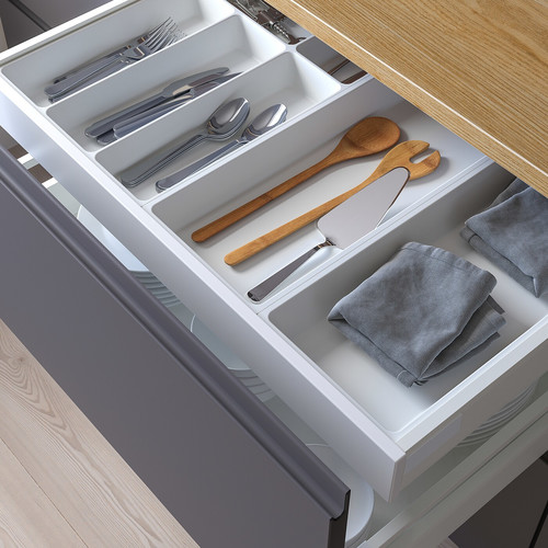UPPDATERA Cutlery tray/2 utensil trays, white, 72x50 cm