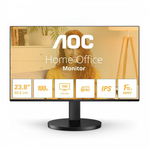 AOC 23.8" Monitor 24B3HA2 IPS 100Hz HDMI Speakers