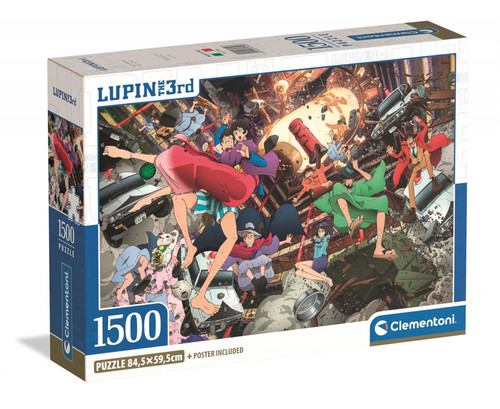 Clementoni Jigsaw Puzzle Lupin the 3rd 1500pcs