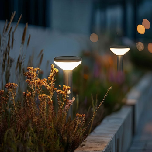 MacLean Solar LED Lamp with Motion Sensor MCE465c/m