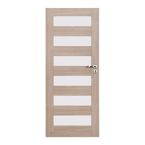 Internal Door Trame 70, left, elegant oak