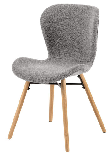 Upholstered Chair Batilda, grey
