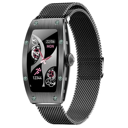 Kumi Smartwatch K18 Svarovski, black