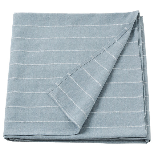 SKÄRMLILJA Bedspread, light blue, 230x250 cm