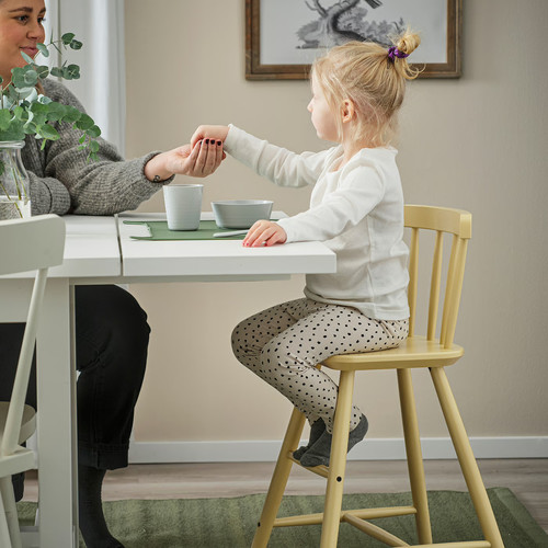 AGAM Junior chair, light beige-yellow
