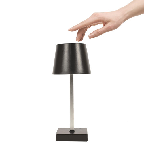 Bedside Lamp Blanca LED, touch, black