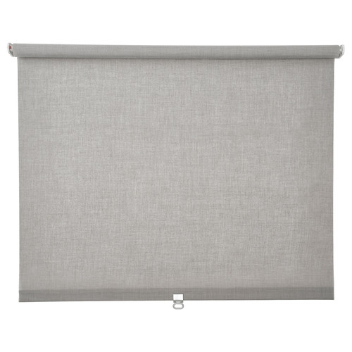 LÅNGDANS Roller blind, grey, 80x250 cm
