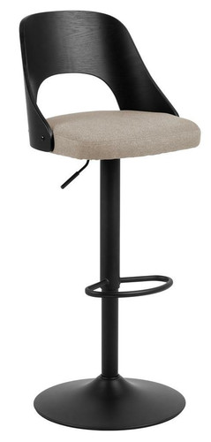 Bar Stool Lucy, beige/black