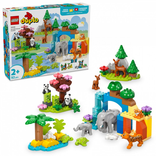 LEGO DUPLO 3in1 Wild Animal Families 24m+