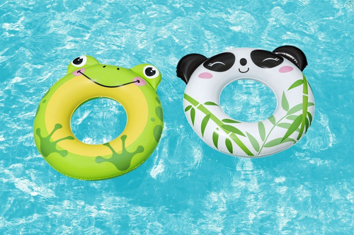 Bestway Inflatable Swim Ring Animal 85 x 79 cm, 1pc, assorted patterns, 3+