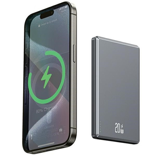 USAMS Induction Power Bank Powerbank 5000mAh MagSafe Fast 20