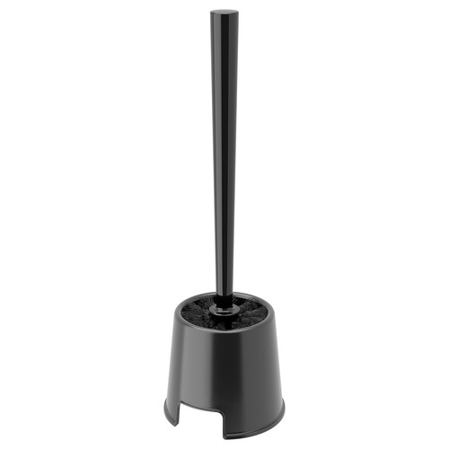 BOLMEN Toilet brush/holder, black