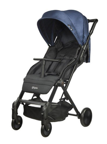 Titanium Baby Stroller Pushchair Hybrid Buggy Cabi S Navy 0-20kg