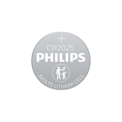 Philips CR2025 Lithium Battery 3.0V 20x2.5