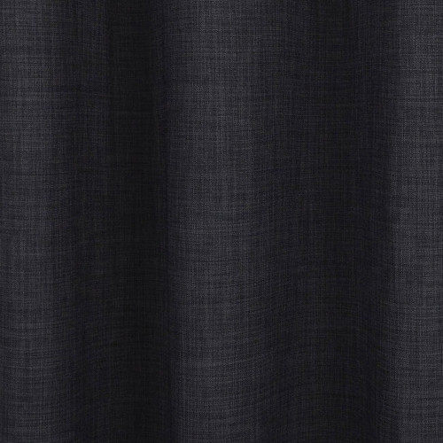 Block-out Curtain GoodHome Novan 140x260cm, black