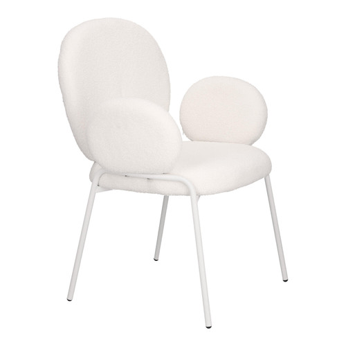 Chair Bianco Arm, white