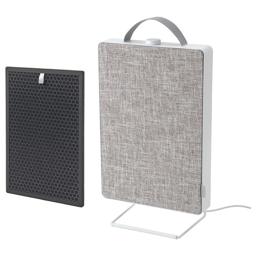 FÖRNUFTIG Air purifier/additional gas filter, white