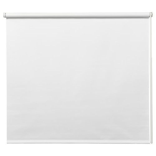 FRIDANS Block-out roller blind, white, 80x195 cm