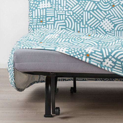 LYCKSELE LÖVÅS 2-seat sofa-bed, Tutstad multicolour