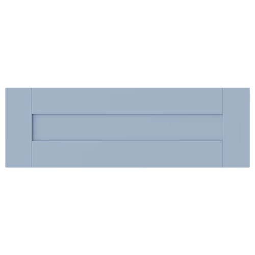 SANNIDAL Drawer front, blue, 60x20 cm