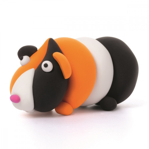 Hey Clay Air-Dry Clay Fluffy Pets Guinea Pig 3+