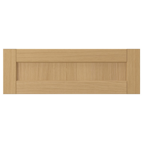 FORSBACKA Drawer front, oak, 60x20 cm