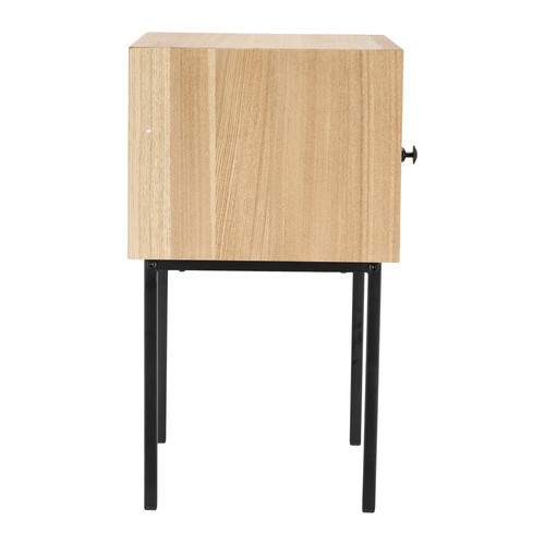 Nightstand Bedside Table Panamo, natural