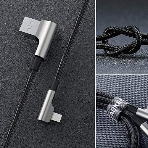 AUKEY CB-AL01 OEM USB - Lightning Nylon C, Black