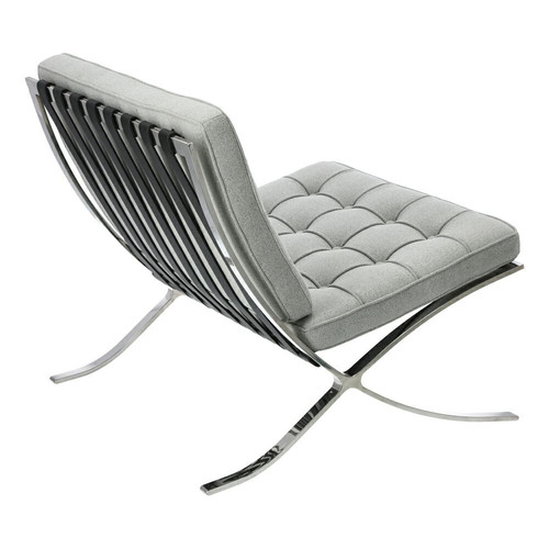 Chair BA1, fabric, light grey