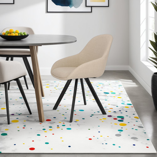Chair Nels, beige/black legs