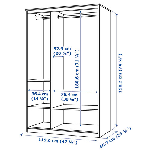 SONGESAND Bedroom furniture, set of 5, white, 140x200 cm