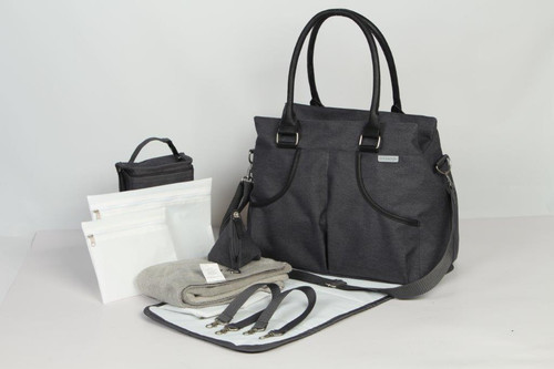 Bo Jungle B-Casual Nursery Bag Dark Grey