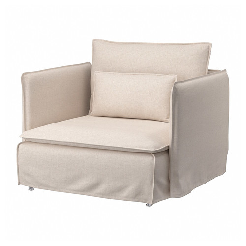 SÖDERHAMN Armchair, Gransel natural colour