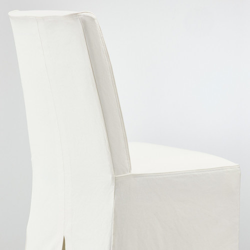 BERGMUND Chair w medium long cover, white, Inseros white