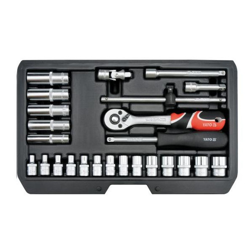 YATO Tools Set 1/4" 25pcs