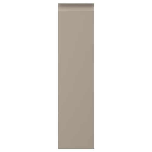 UPPLÖV Door, matt dark beige, 20x80 cm