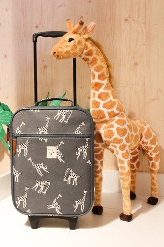 Kidzroom Trolley Suitcase Current Legend Girafe, blue