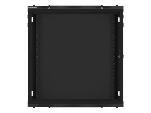 Lanberg Wall-mounted Rack 19" 12U 600X450mm, black