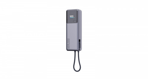 Xiaomi 165W Power Bank 10000mAh Integrated Cable, grey