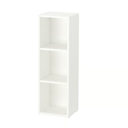 SMÅGÖRA Shelf unit, white, 29x88 cm