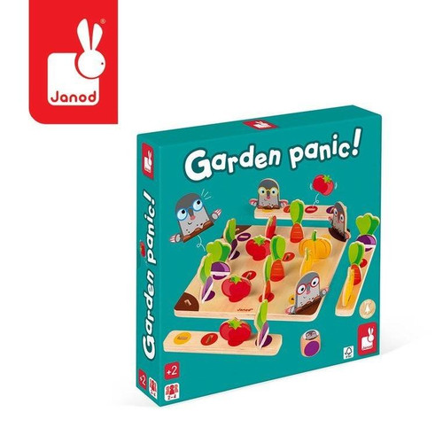 Janod Matchin Game Garden Panic!, wood, 2+