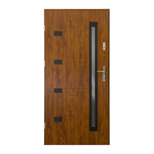 External Door Zitron, left, golden oak