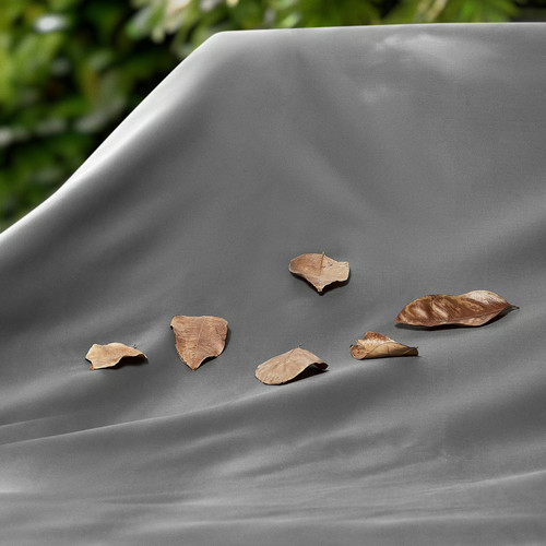 KUGGASKÄR Cover for outdoor furniture, grey, 150x150 cm