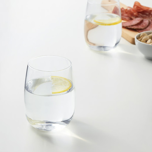 STORSINT Glass, transparent glass, 37 cl, 6 pack
