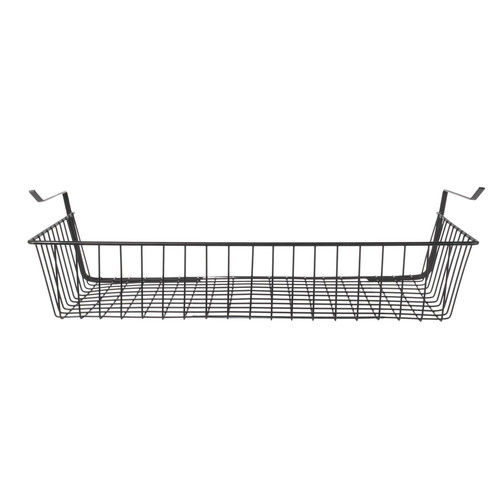 Under-Shelf Wire Basket, size L, black