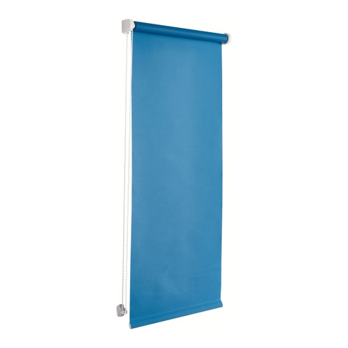 Plain Blackout Roller Blind Colours Boreas 60x180cm, blue